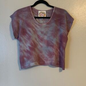 Haley Solar Silk Tie-Dye Women’s Blouse XS